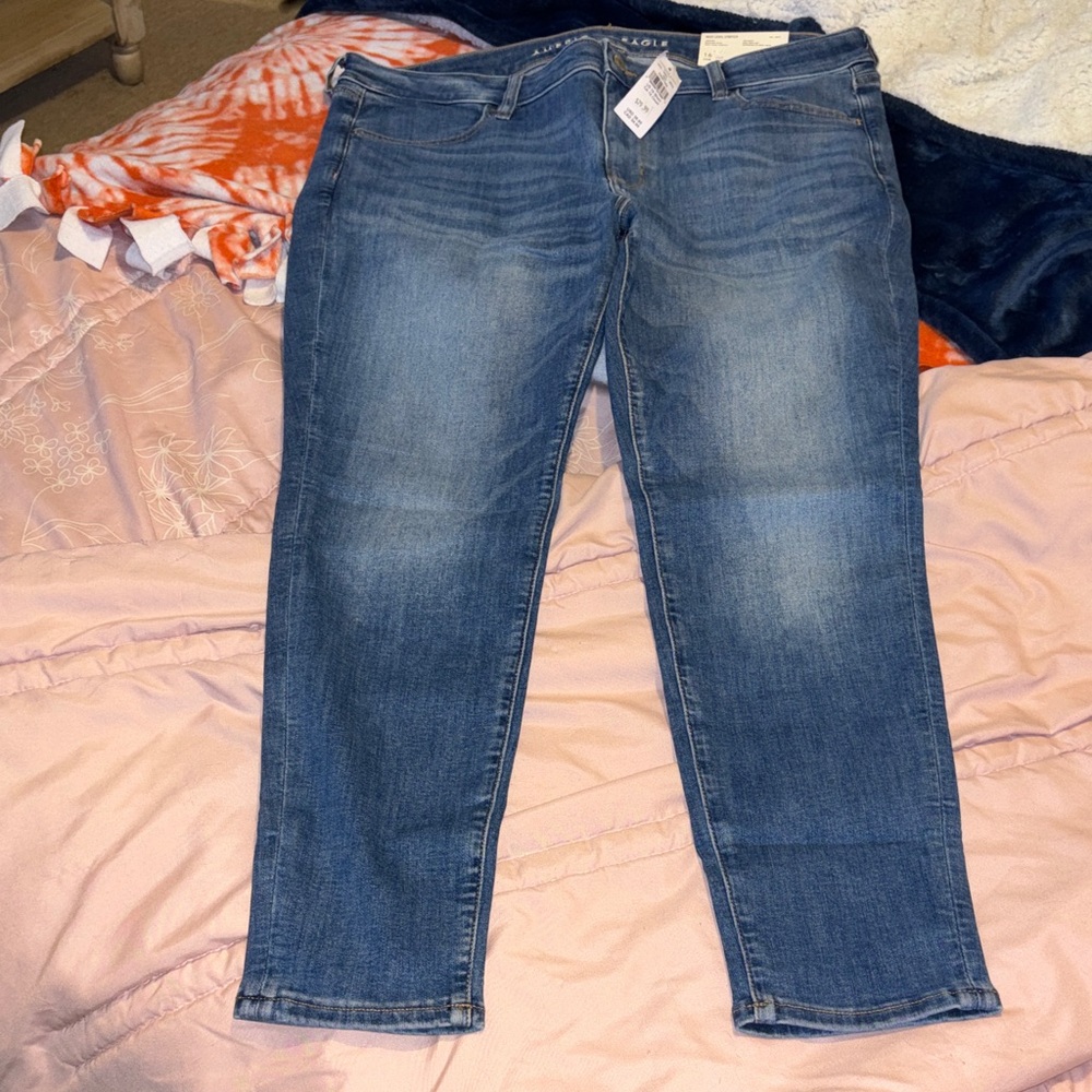 American Eagle Outfitters Jegging Skinny Jeans Plus Size 16 Women’s NWT